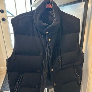 Polo Ralph Lauren Men's Black Puffer Vest, Reversible